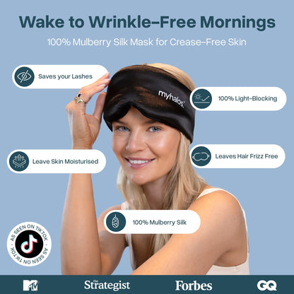 3D Mulberry Silk Eye Mask