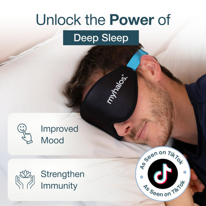Blackout Memory Foam Sleep Mask