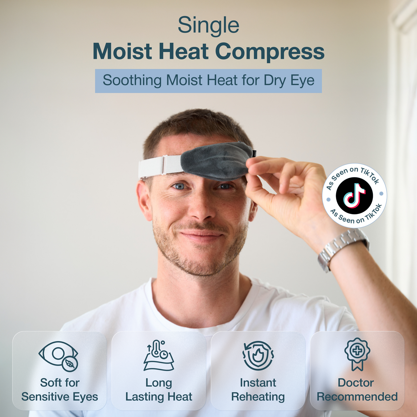 Single Heated Eye Mask