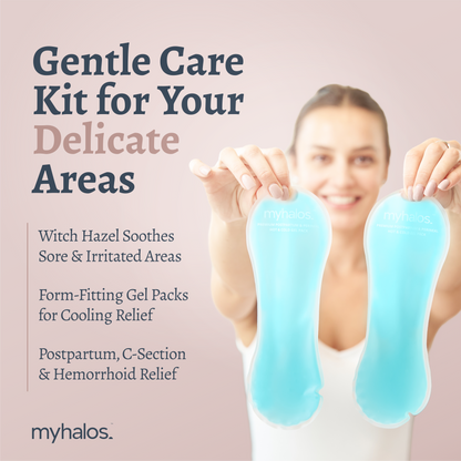 Perineal Gel Pack and Witch Hazel Wipe Pack