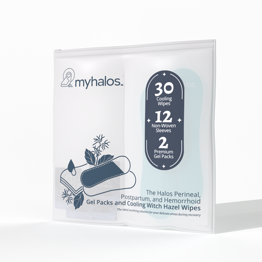 Perineal Gel Pack and Witch Hazel Wipe Pack