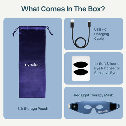 Red Light Therapy Eye Mask